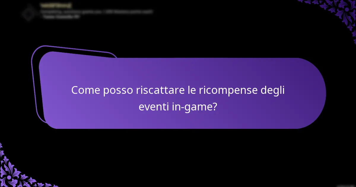 Qual è l’impatto del gameplay delle ricompense degli eventi in-game?