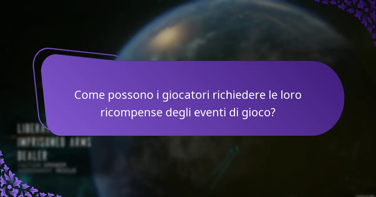 Quali tipi di ricompense possono guadagnare i giocatori dagli eventi di gioco?